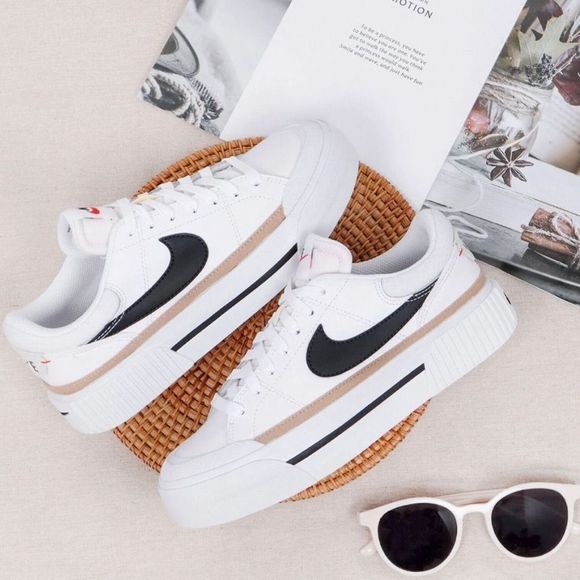 NIKE COURT LEGACY LIFT PLATFORM shoes - Picture 3 of 6